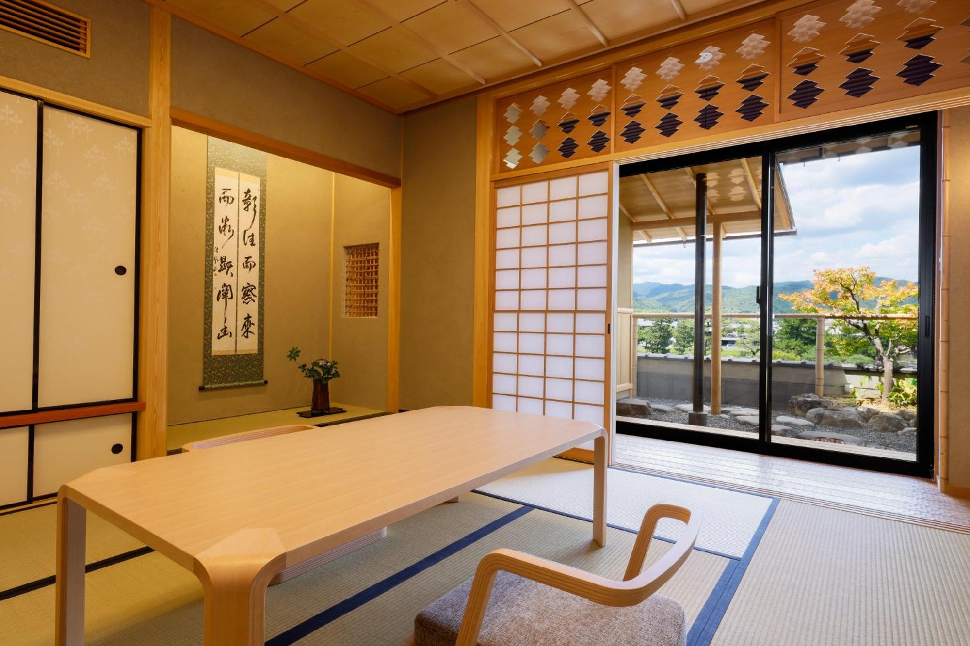Kyoto Arashiyama Onsen Ryokan Togetsutei Экстерьер фото