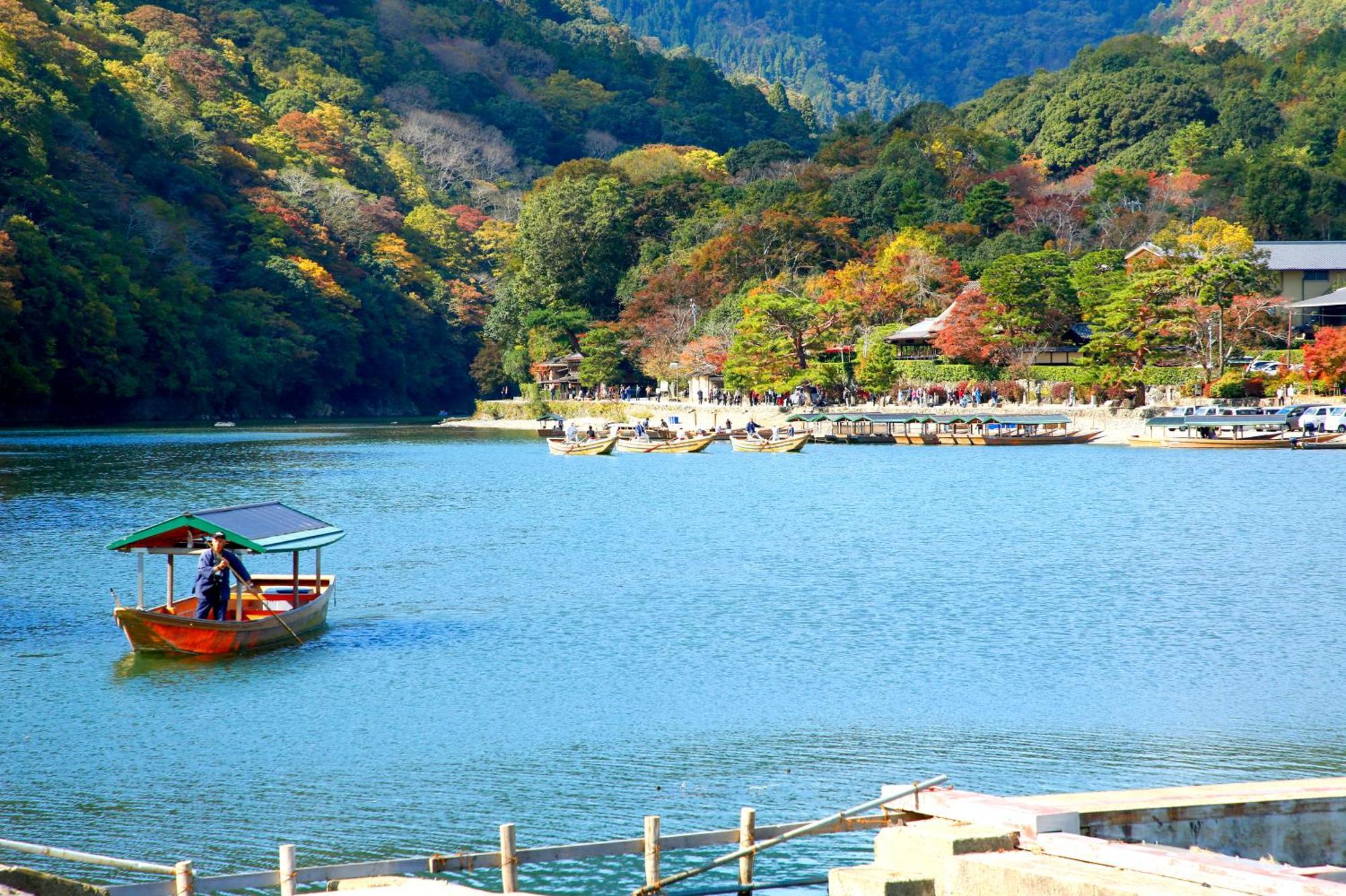 Kyoto Arashiyama Onsen Ryokan Togetsutei Экстерьер фото