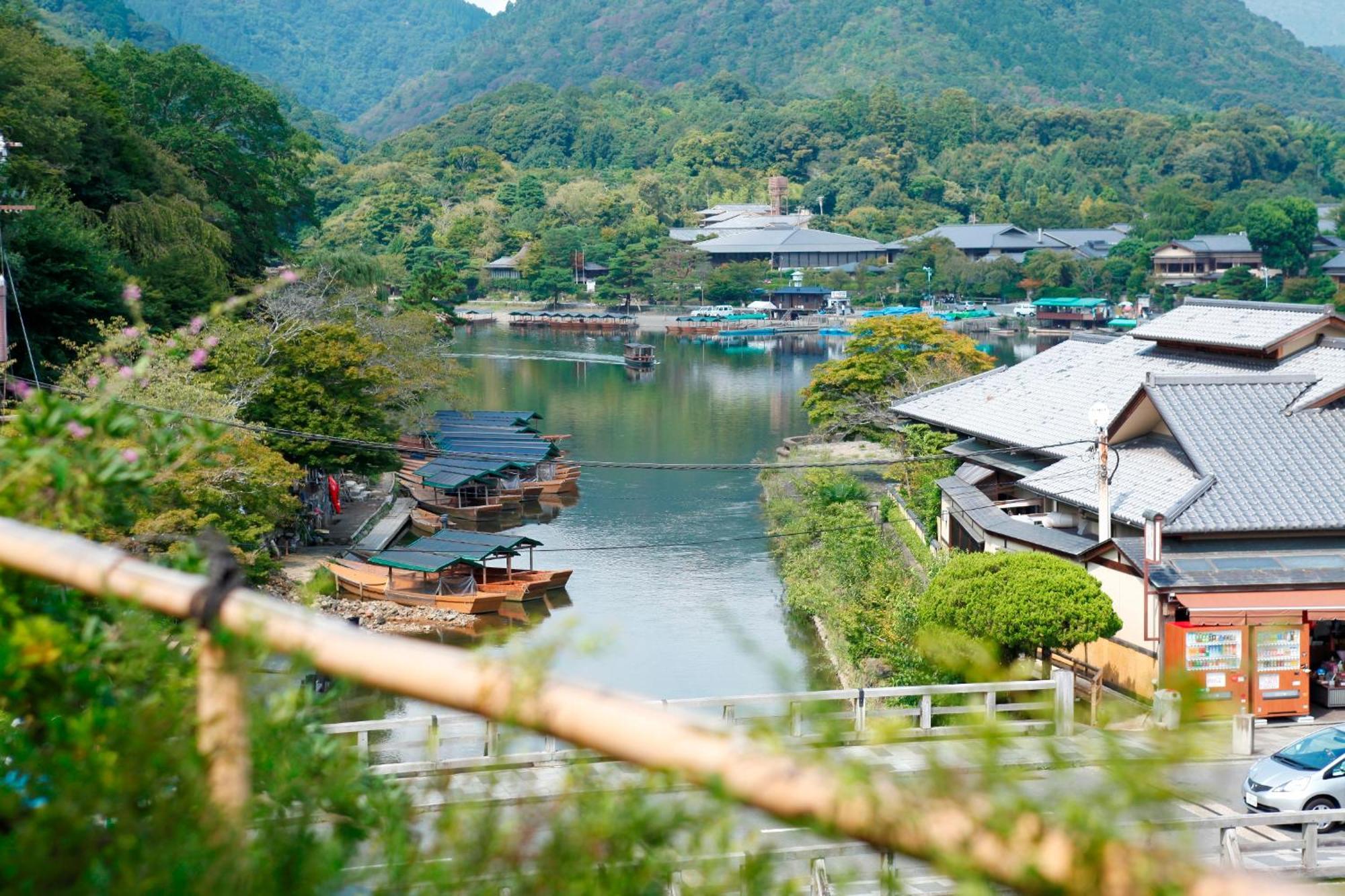 Kyoto Arashiyama Onsen Ryokan Togetsutei Экстерьер фото